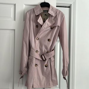 Burberry London Packable Rain Trench Coat